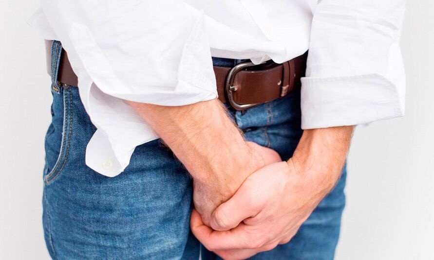 Pijn in de lies met prostatitis