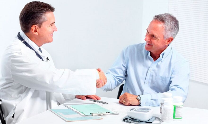 Specialistisch overleg met prostatitis
